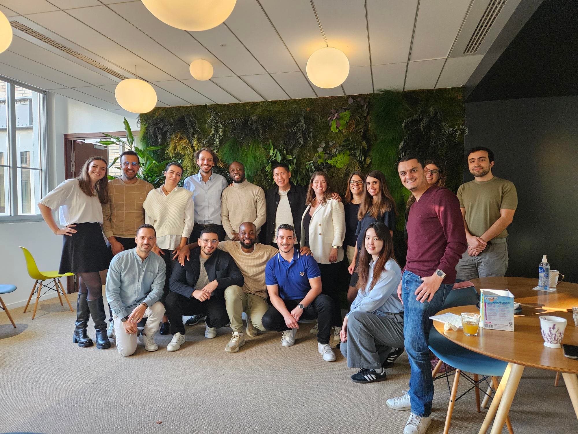 The team behind Judjit, Paris office